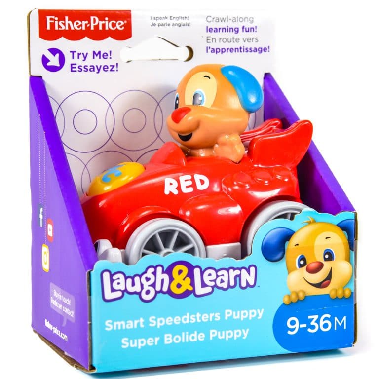 FisherPrice Laugh & Learn Smart Speedsters Puppy In Red