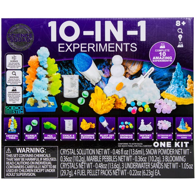 10 in 1 experiments science kit
